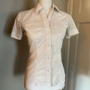 New York & Company White Blouse